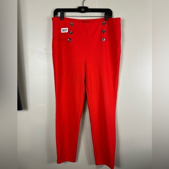 Soho Pants - Soho approved  large orange 16-1/2 w rise 11-1/2. 26” inseam preowned like new